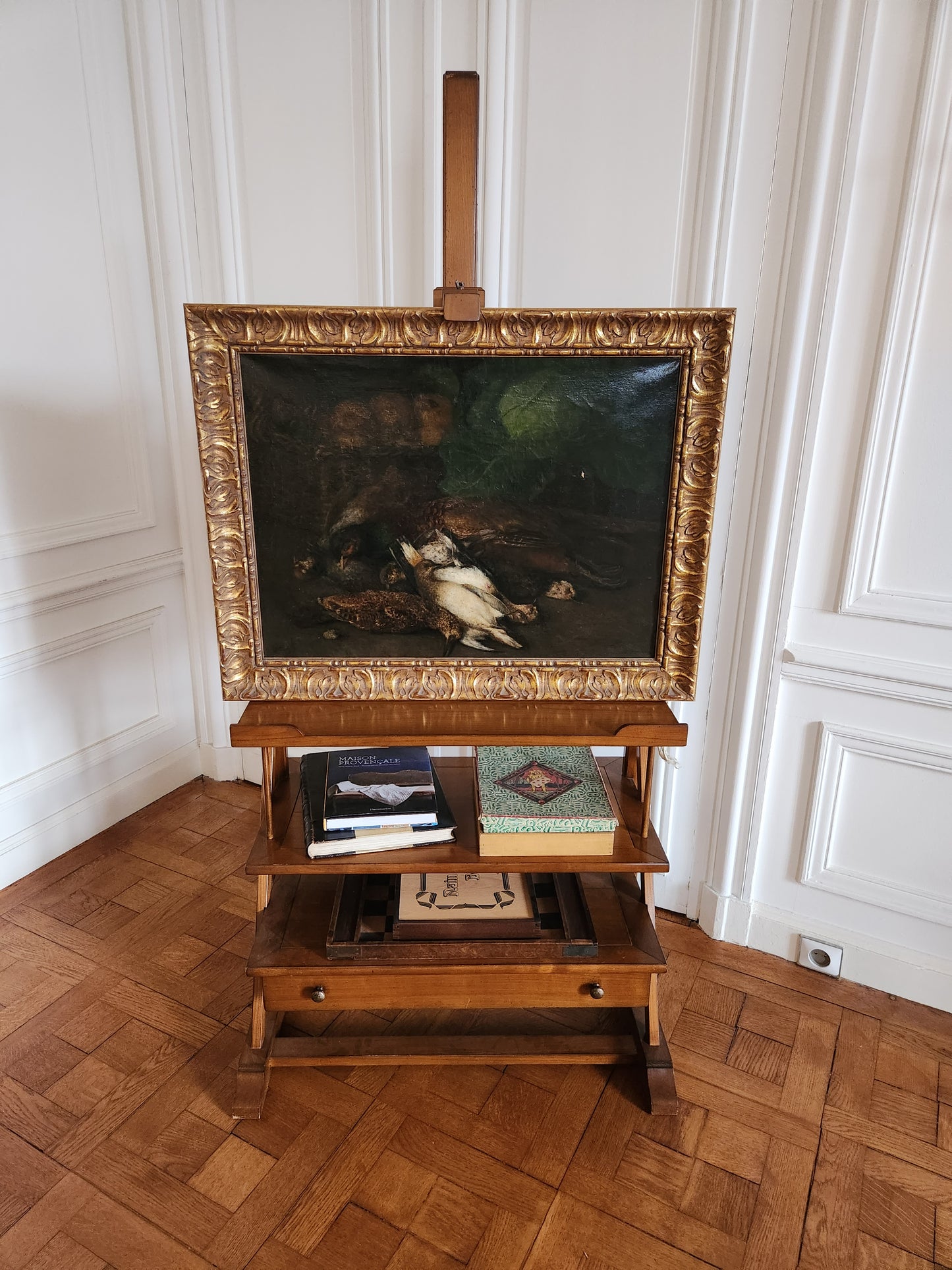 Chevalet de peintre ancien