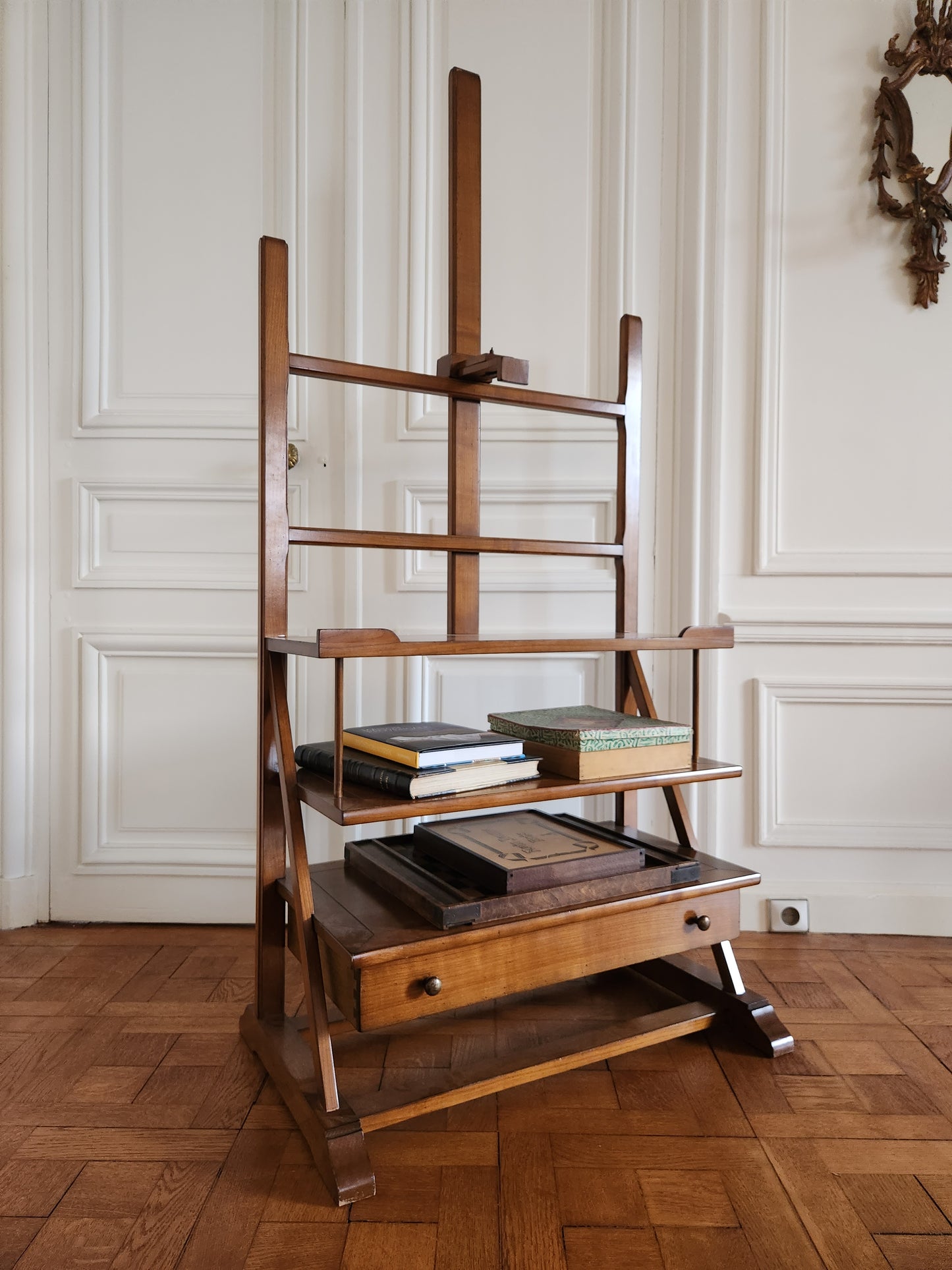 Chevalet de peintre ancien