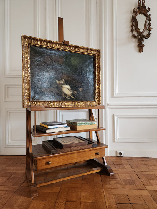 Chevalet de peintre ancien