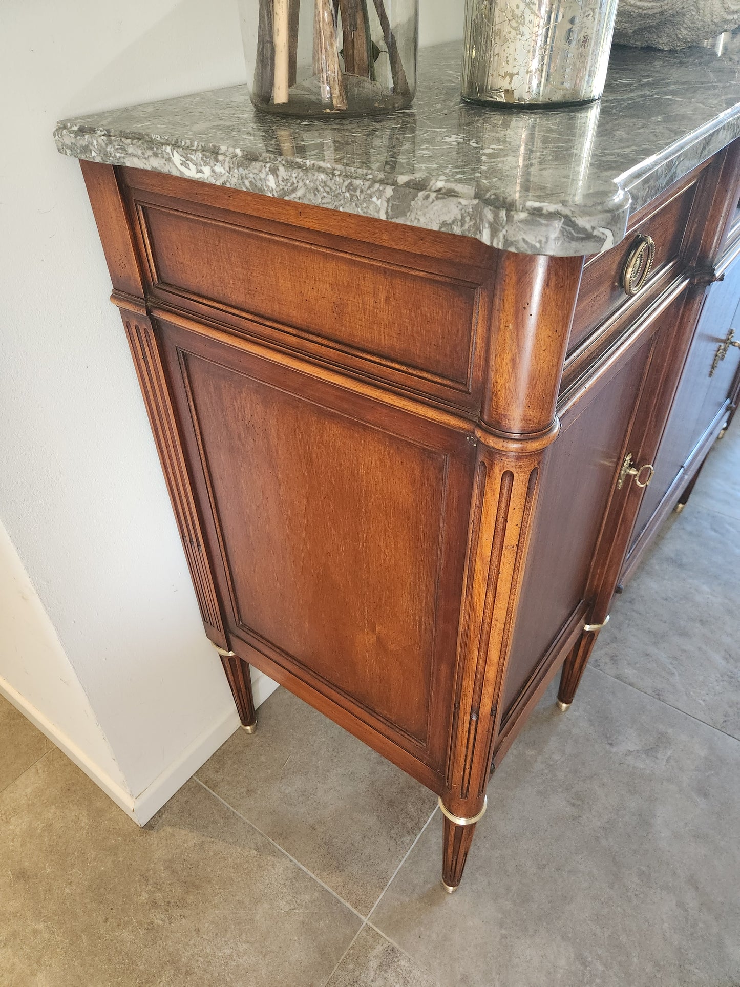 Buffet Louis XVI, Marbre et Bronze