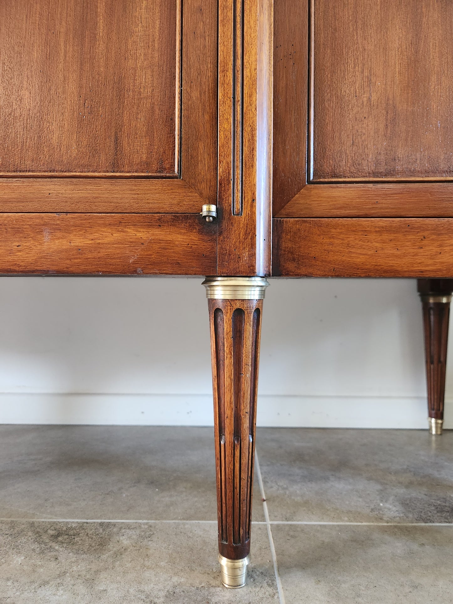 Buffet Louis XVI, Marbre et Bronze