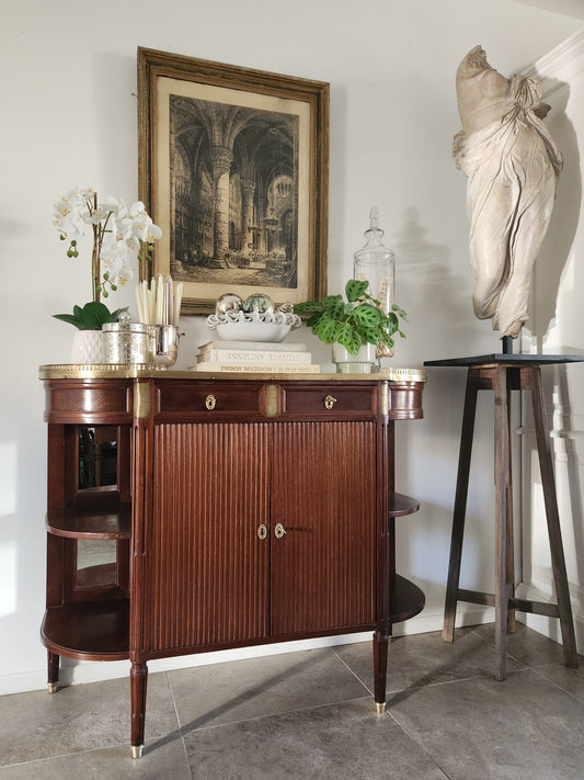 Buffet Vitrine Louis XVI