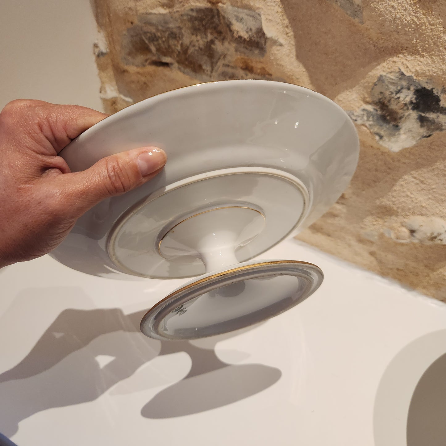 Plat en porcelaine
