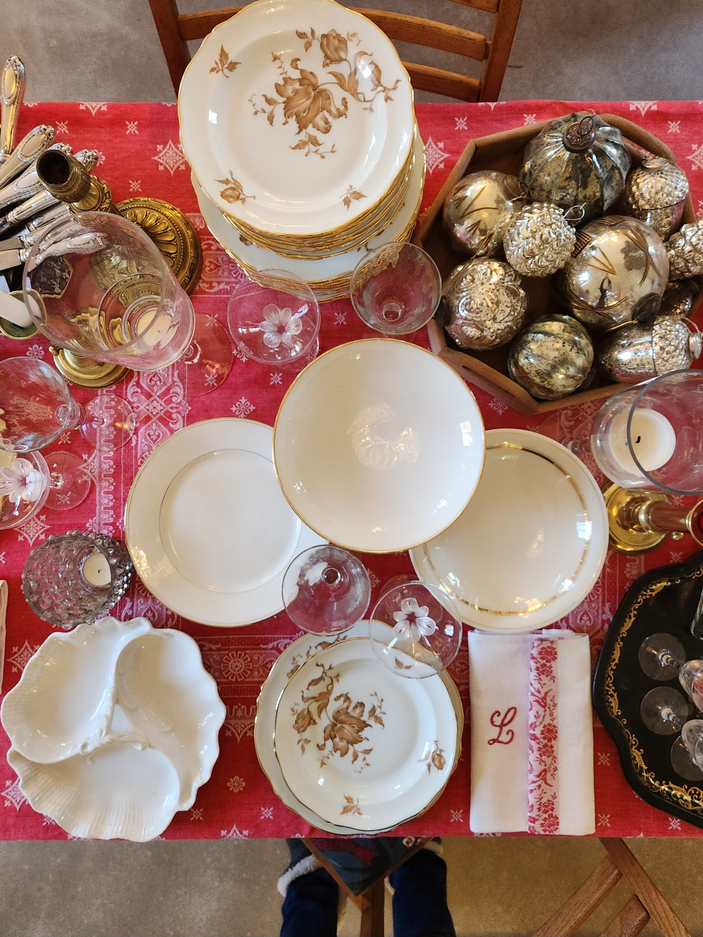 Plat en porcelaine
